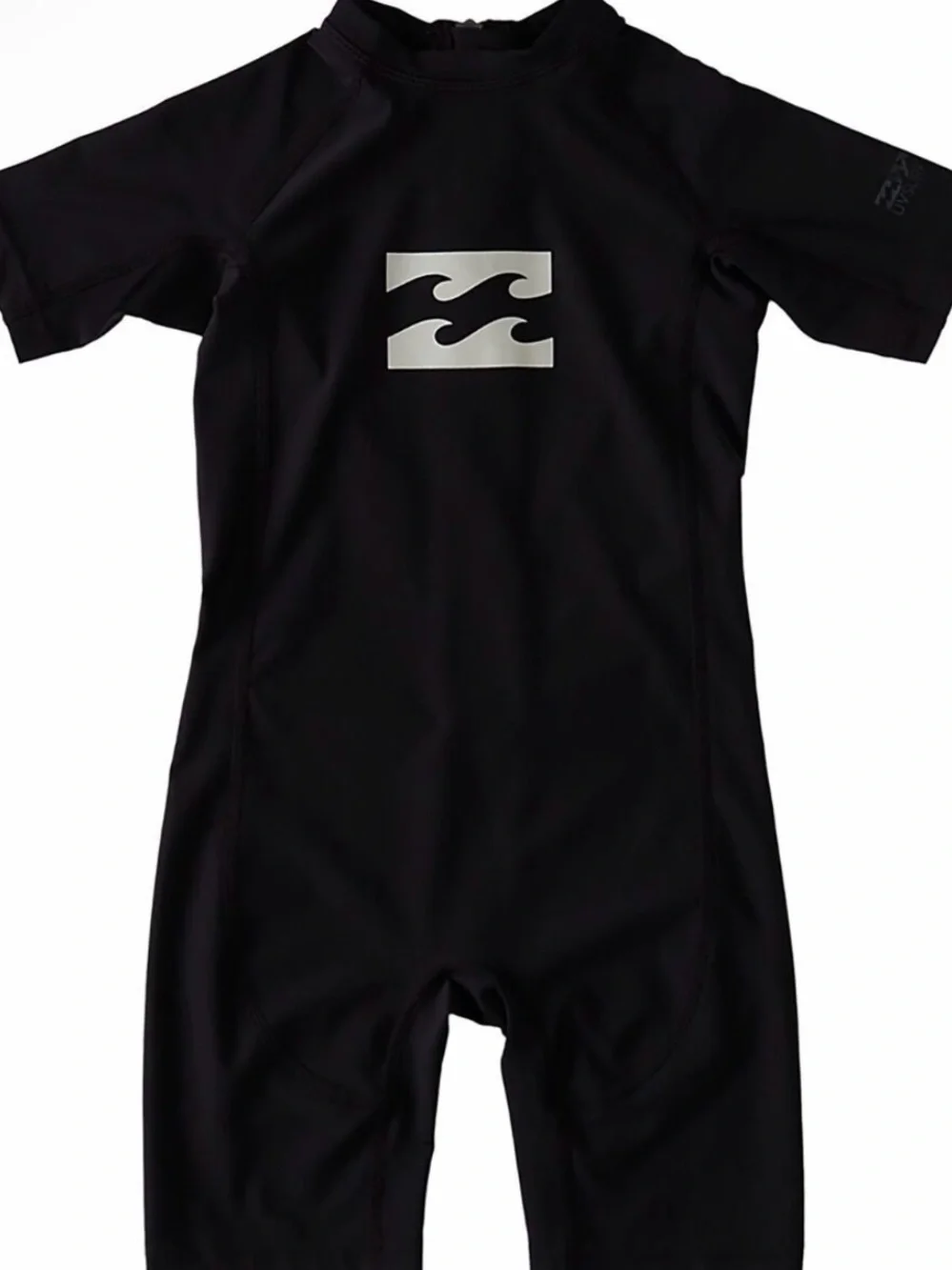 NWOT Billabong Toddler Black Short-Sleeve One-Piece Rashguard